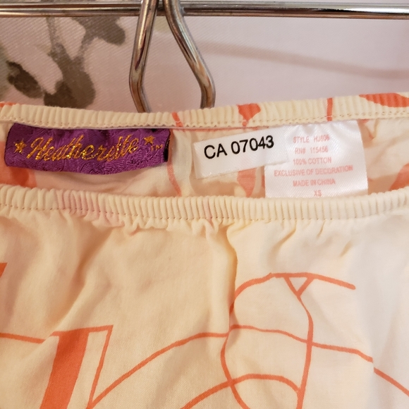 Heatherette Music Note Tube Top - Picture 4 of 4